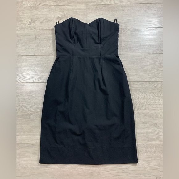 New York & Company Collection Elegant Black Strapless Dress - Picture 2 of 12